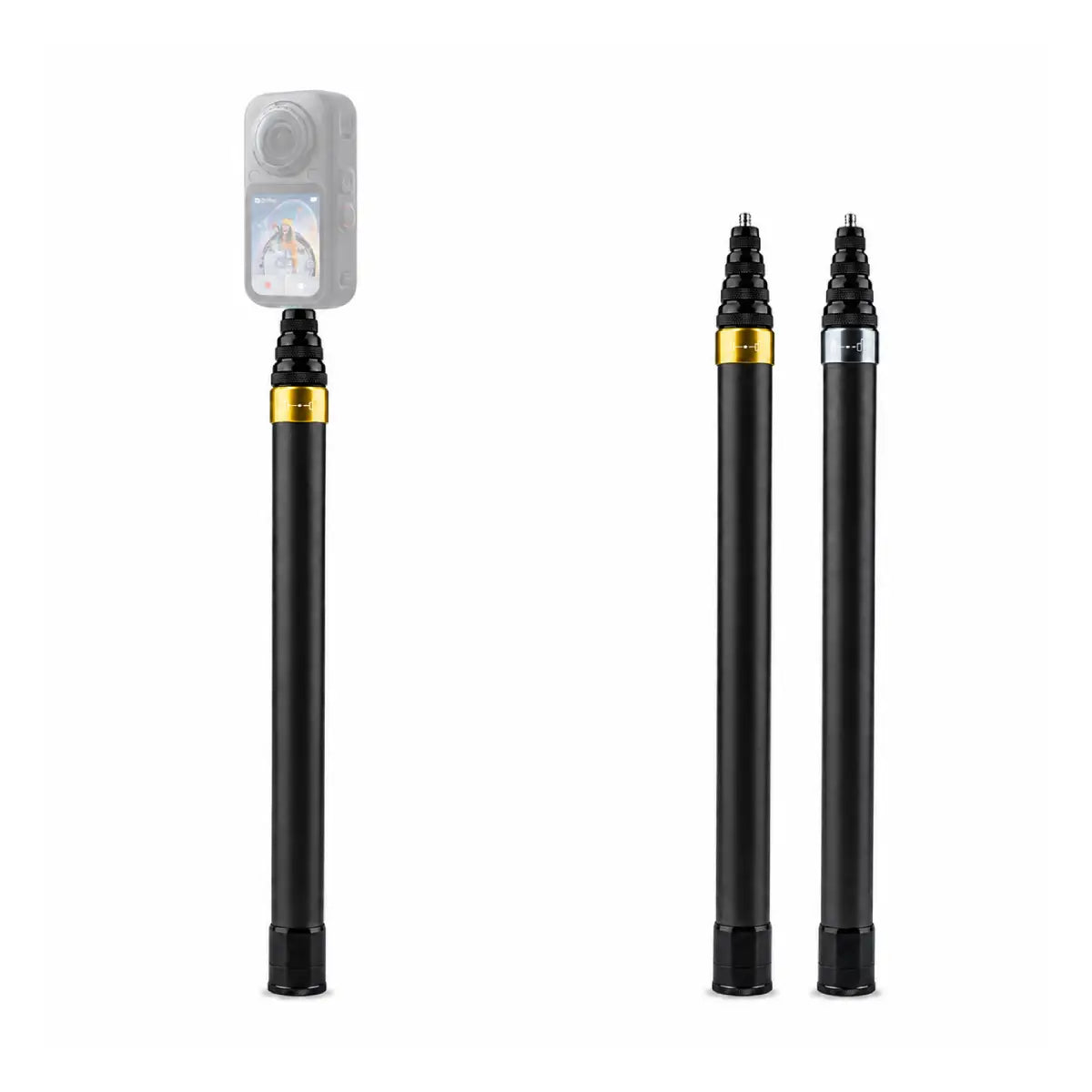 3M carbon fiber invisible selfie stick for Insta360 X6 and 360 cameras