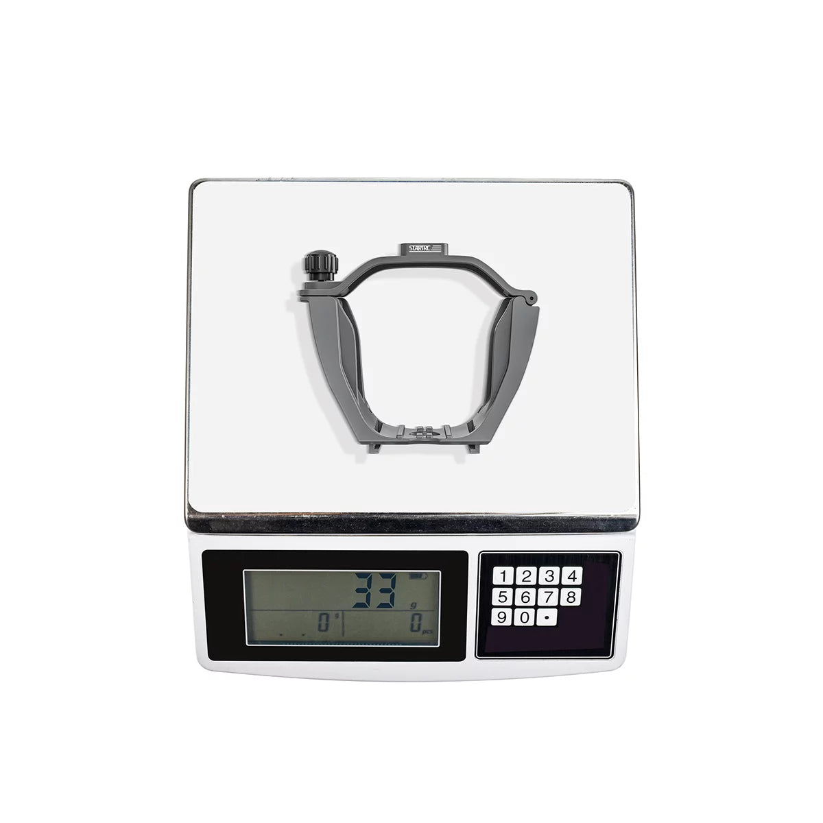 Lightweight 33g DJI Air 3S top expansion module to maintain flight stability.
