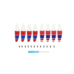 Red blue and white propellers for DJI Mavic Mini