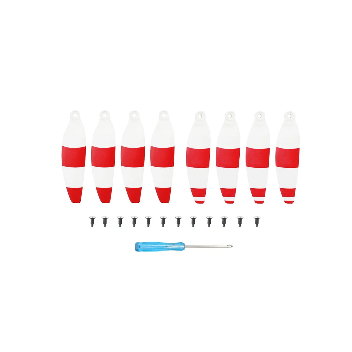 Red and white propellers for DJI Mavic Mini