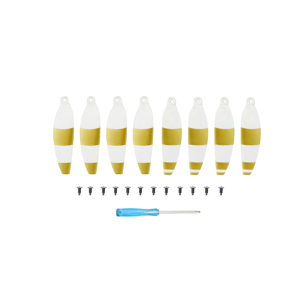 Yellow and white propellers for DJI Mavic Mini