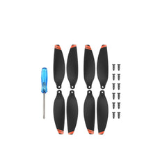 Black and orange propellers for DJI Mini 2 Mini SE and Mini 4K