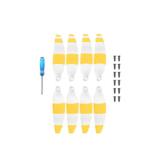 Yellow and white propellers for DJI Mini 2 Mini SE and Mini 4K