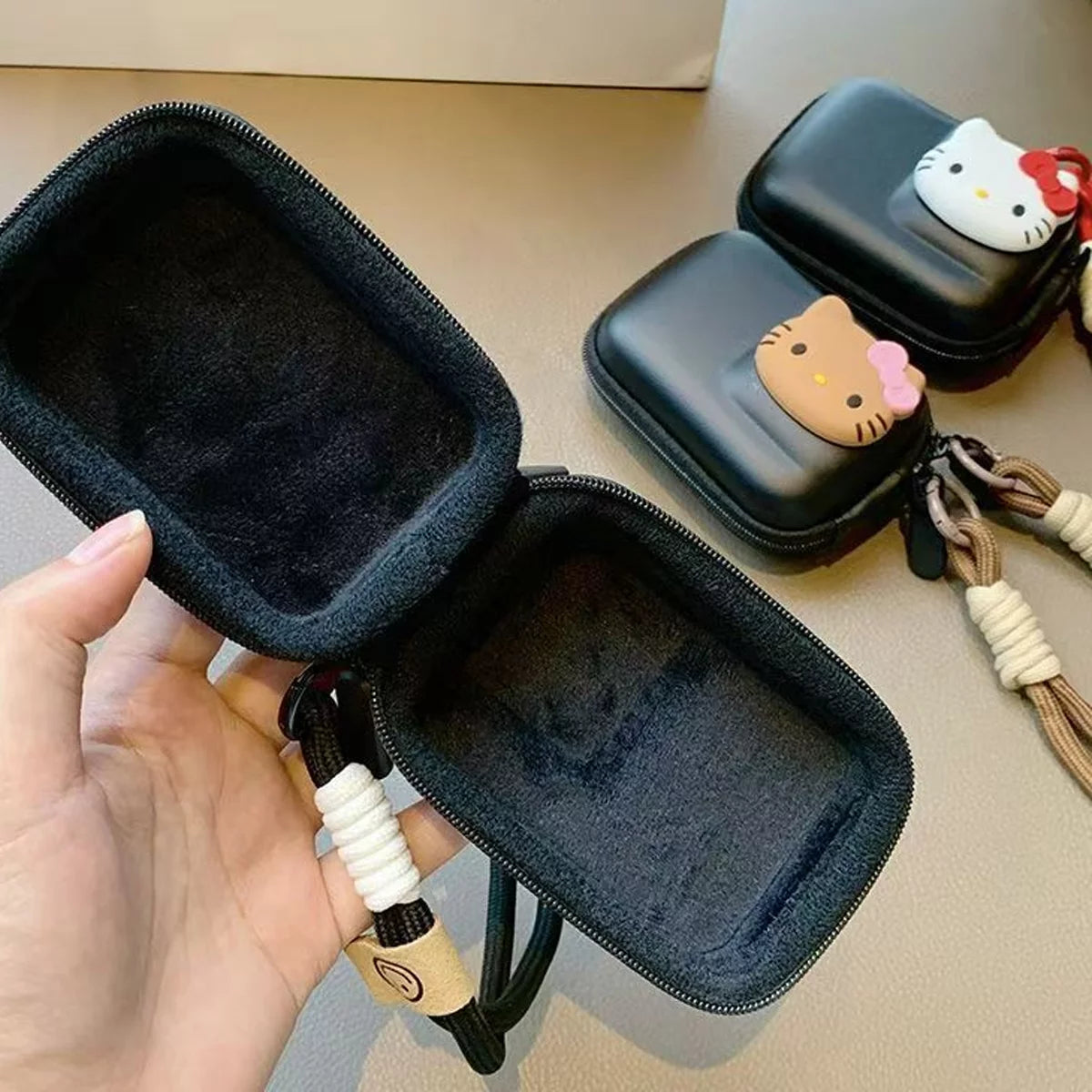 Compact travel carrying case designed for DJI Action 5 Pro, 4, and 3.