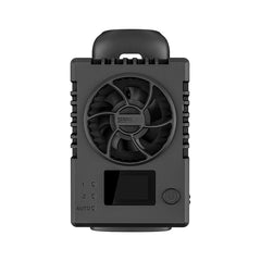 Rear view of the DJI Pocket 4 cooling fan showing exhaust vents.