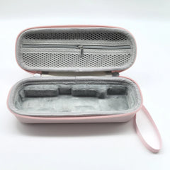 Sakura Pink DJI Pocket 4 empty bag showing premium interior.