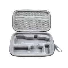 Grey DJI Pocket 4 empty storage bag showing precision-molded EVA interior.