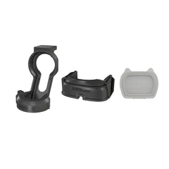 Package contents of the mini LED video light for Pocket 3 including charging cable.