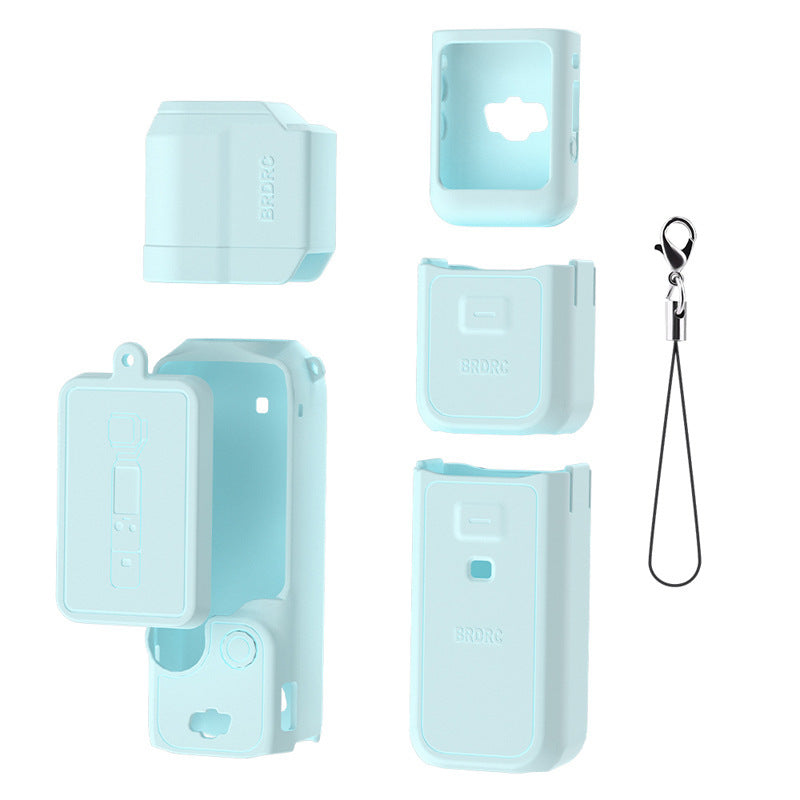 Blue silicone protective case for DJI Osmo Pocket 3