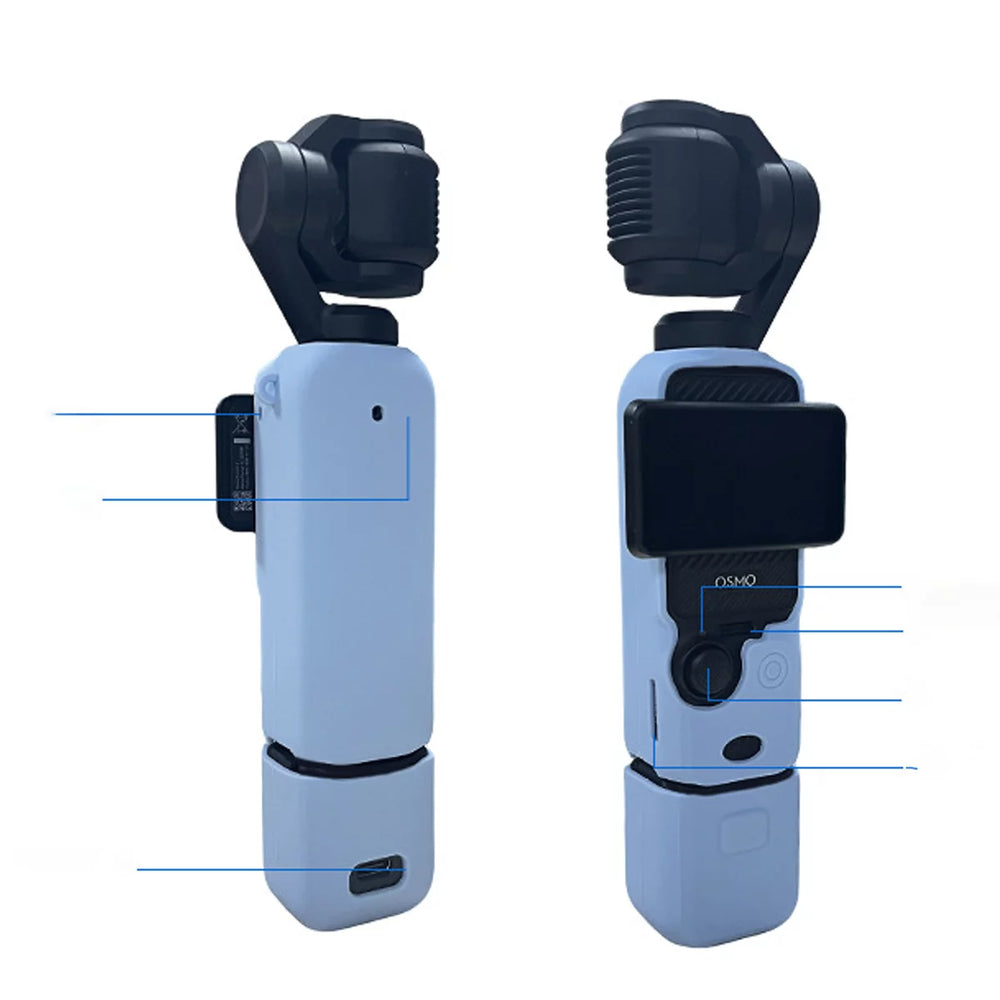 Close-up of the precise cutouts for charging ports and buttons on the silicone case.