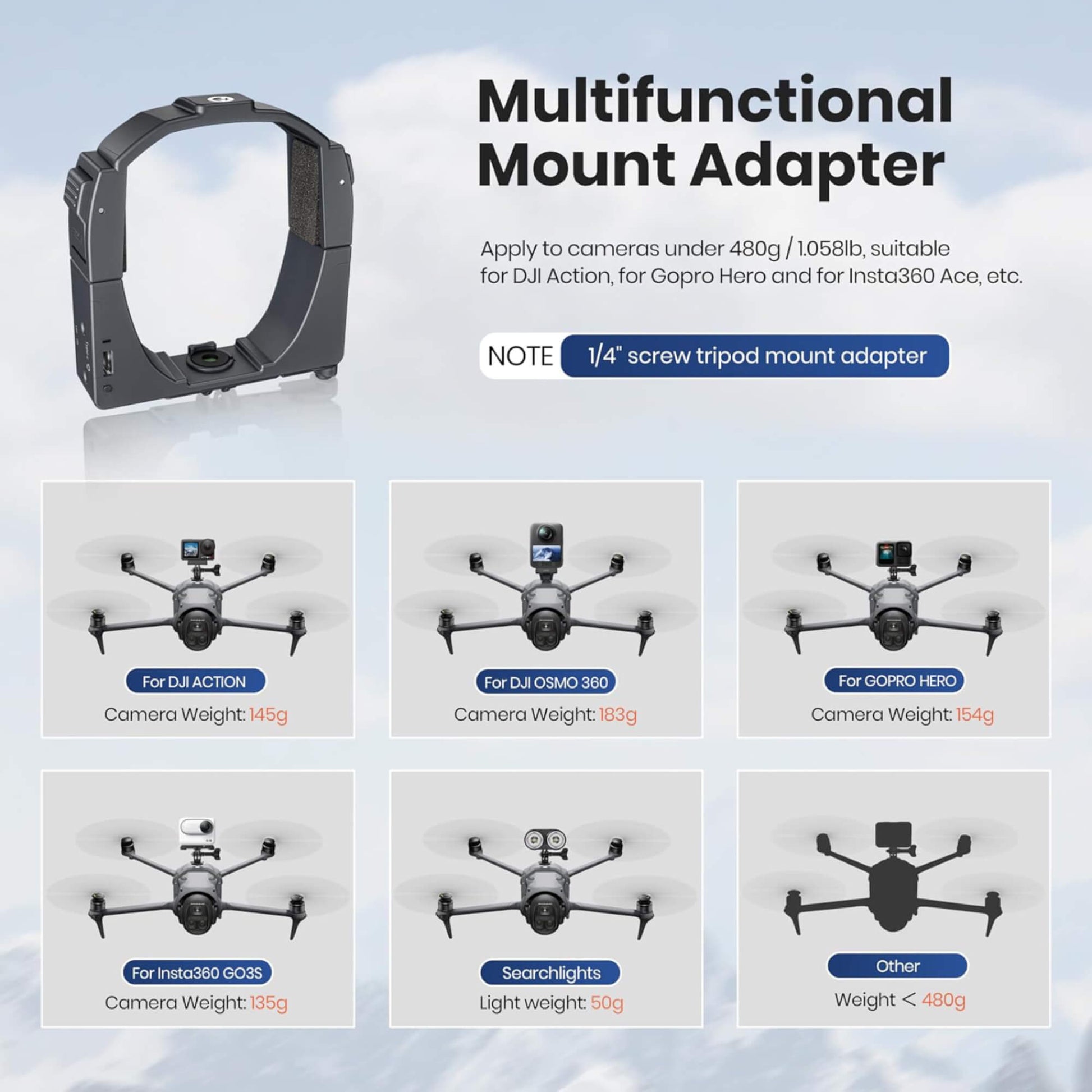 STARTRC air dropping system compatible with DJI Mavic 4 Pro drone