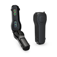 STARTRC black full-body protective case fitted on Insta360 Luna Ultra camera
