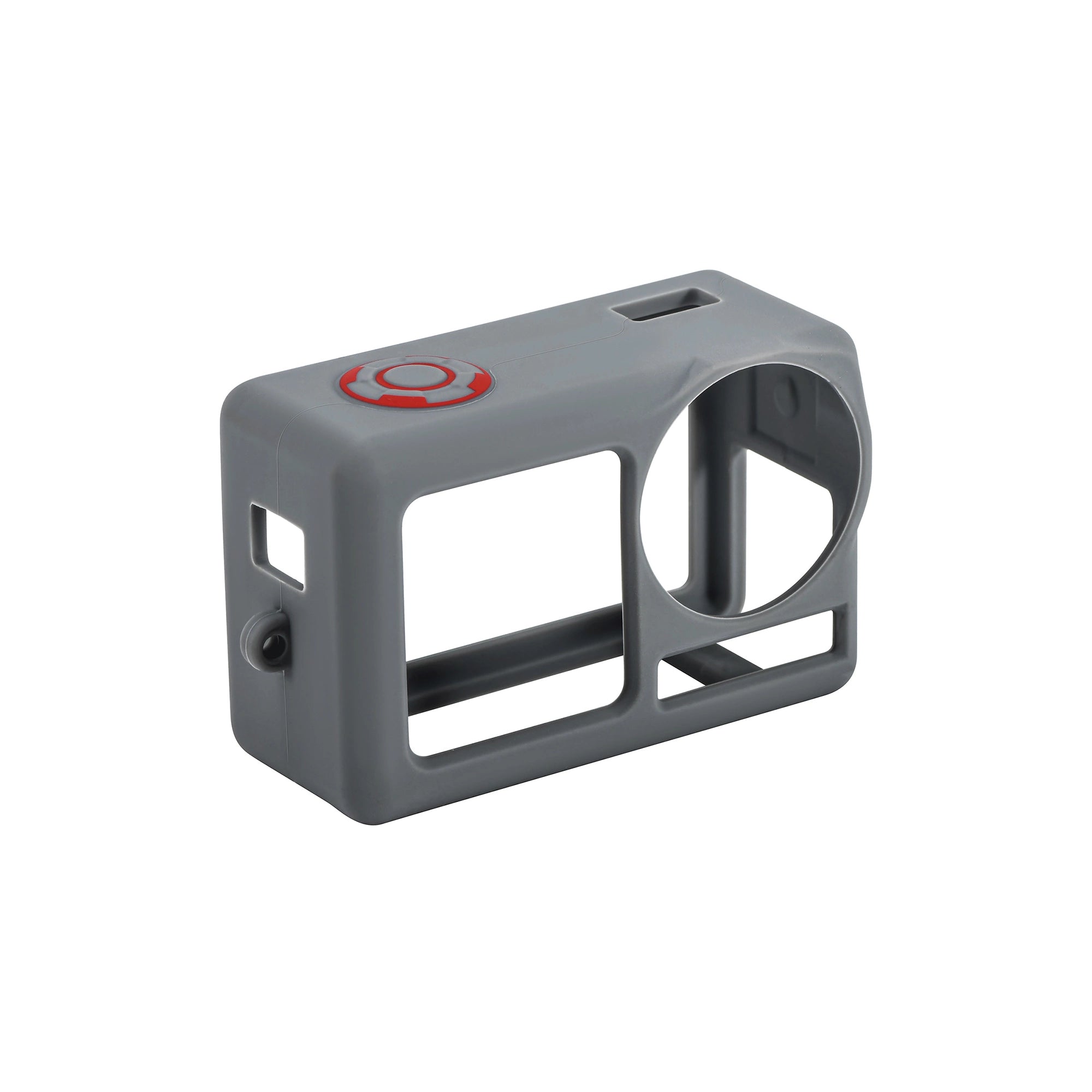 STARTRC DJI Osmo Action 5 Pro silicone protective case in tactical Dark Gray.