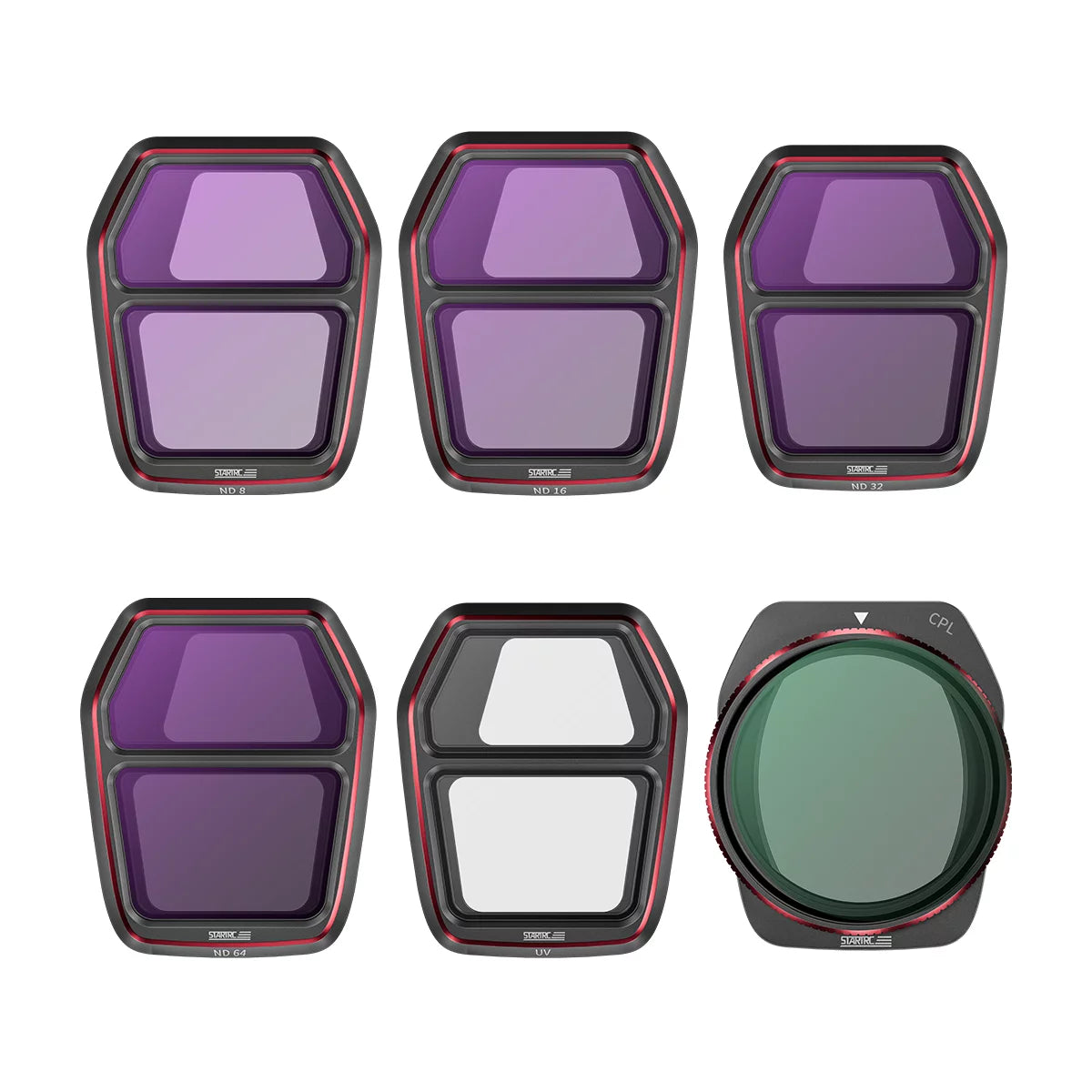 STARTRC DJI Air 3S ND8 ND16 ND32 ND64 UV and CPL filters