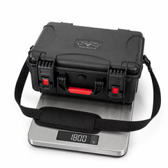 STARTRC DJI Air 3S waterproof hard case showing 1800g net weight