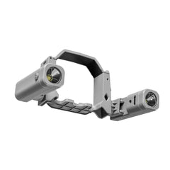 AeroFocus DJI Mini 4 Pro dual searchlight right side view