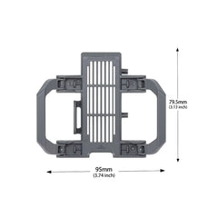 Dimensions of STARTRC skid landing gear for DJI NEO 2 drone