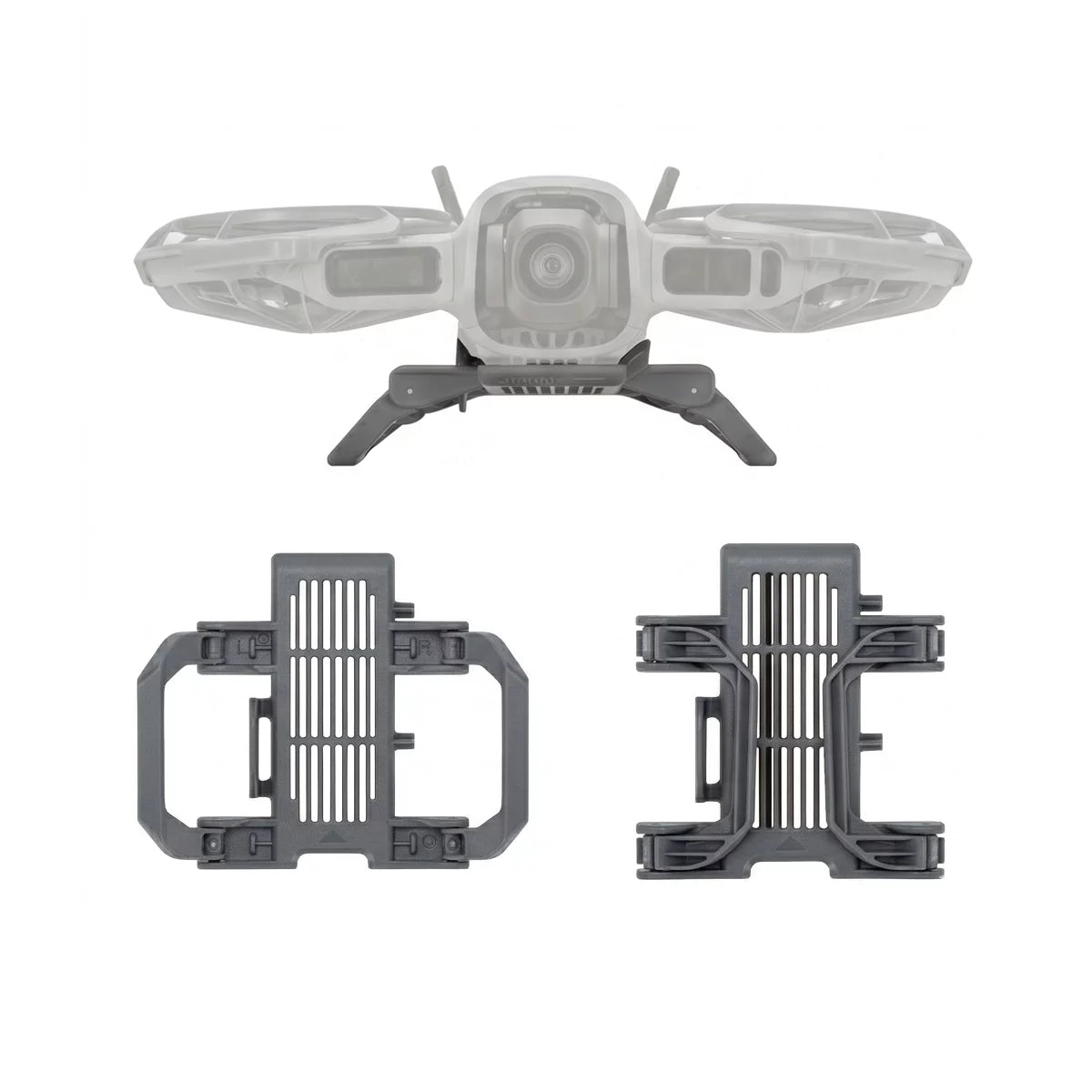 STARTRC landing gear for DJI NEO 2 drone with raised skid protection design