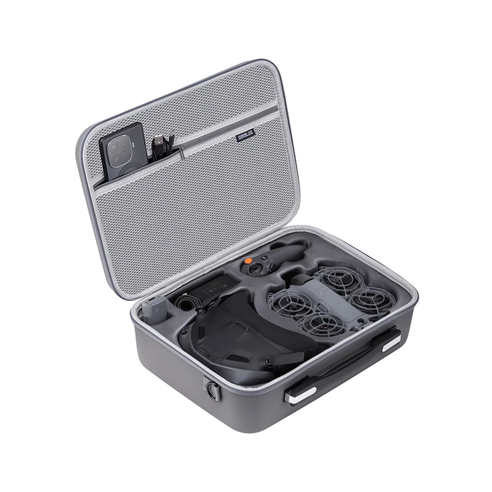 STARTRC premium waterproof PU carrying case for DJI Neo 2 Motion Combo.