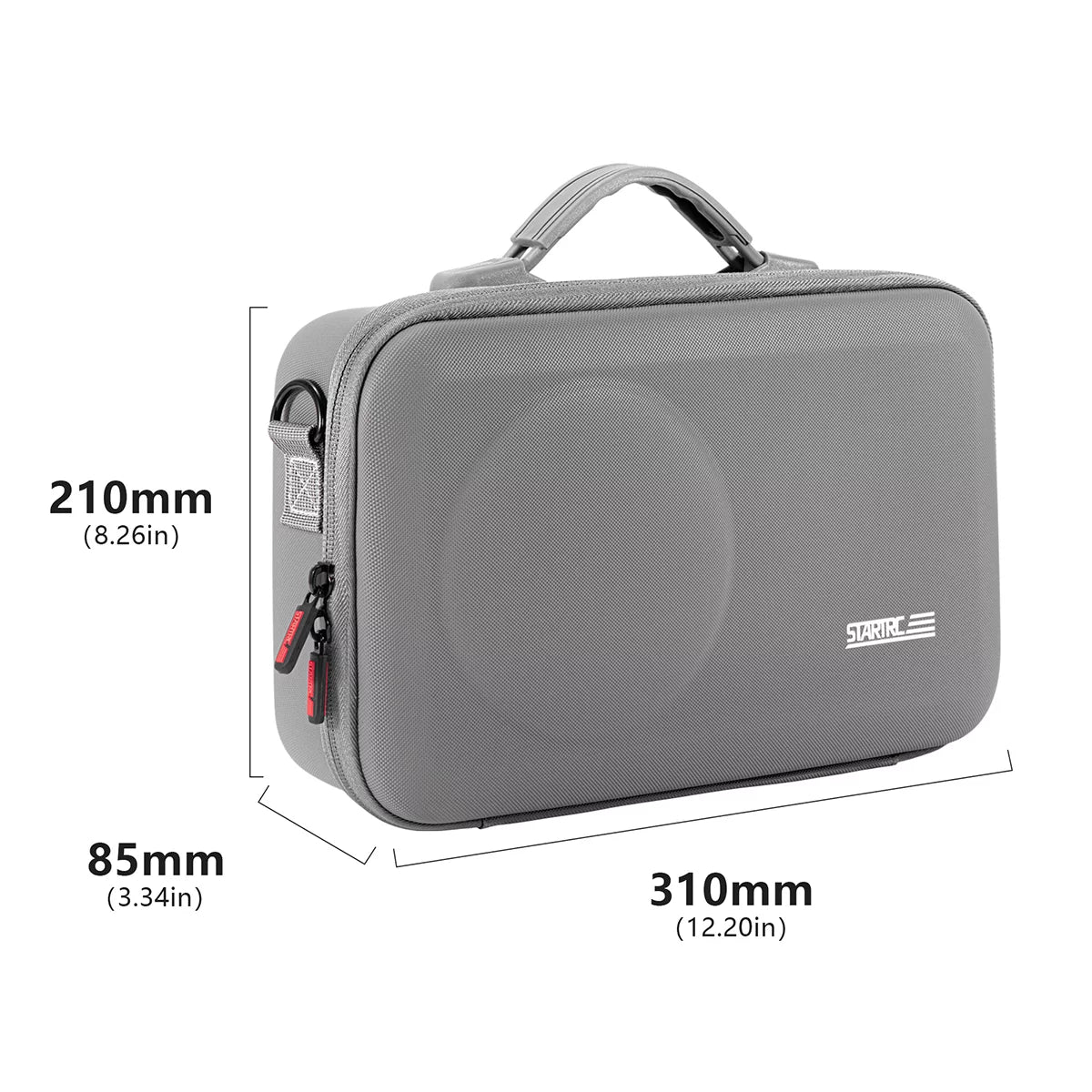 Size details of STARTRC DJI Osmo 360 Creator Combo carrying case