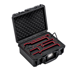 STARTRC hard carrying case for DJI Osmo Pocket 4 Pro shown open with custom storage compartments