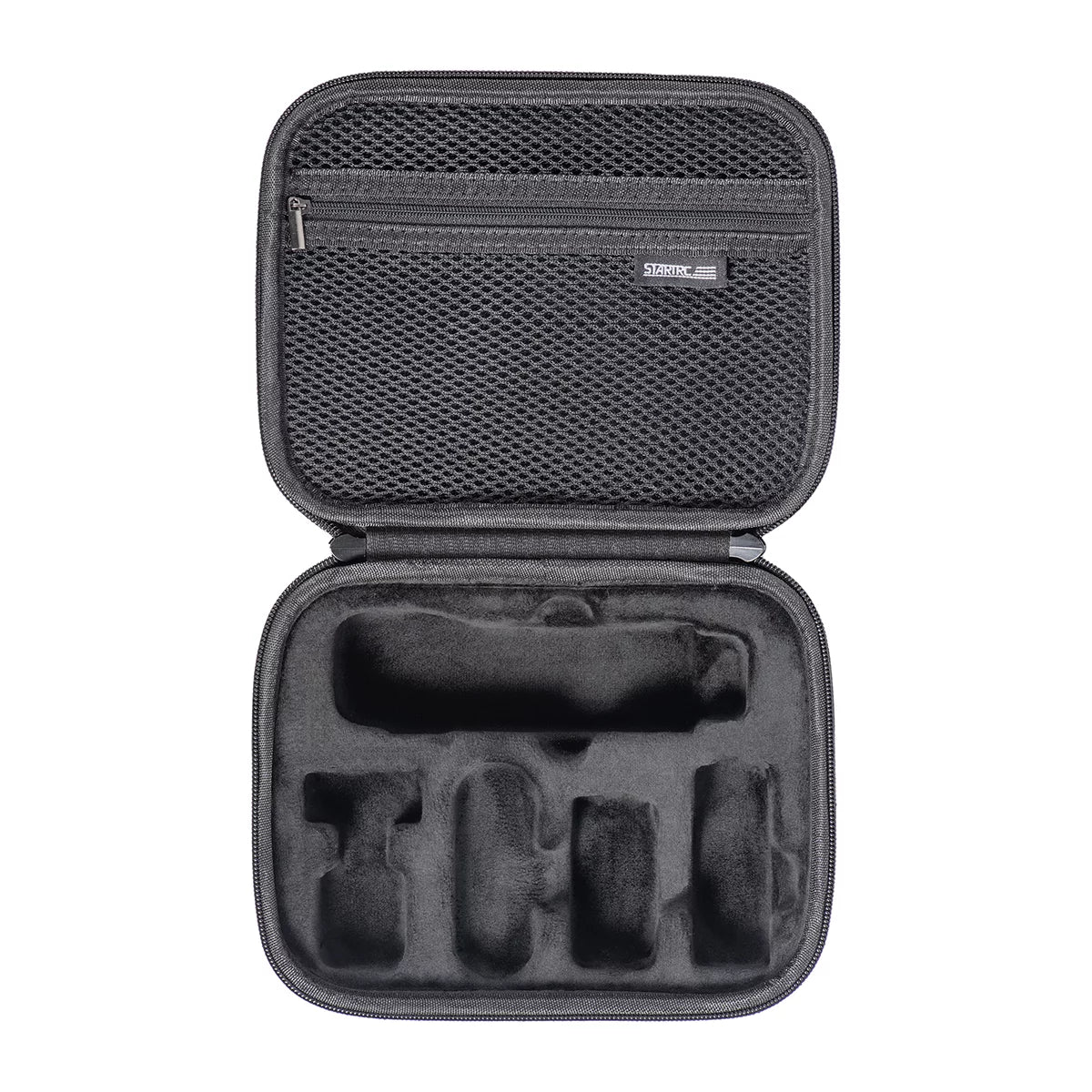 Empty STARTRC DJI Pocket 3 Creator Combo carrying case with molded interior