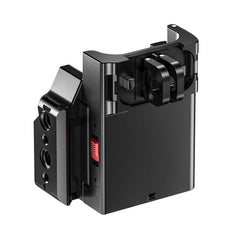 Rear view of STARTRC DJI Pocket series metal cage with magnetic GoPro adapter