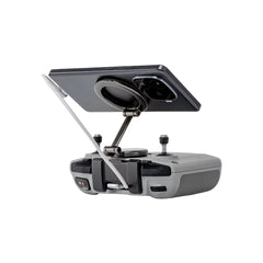 DJI RC-N controller with magnetic phone mount and smartphone attached