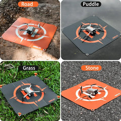 STARTRC foldable drone landing pad for grass sand mud snow and outdoor filming locations