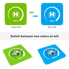 Waterproof PU material drone landing pad easy to clean and durable