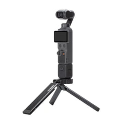 STARTRC magnetic mini tripod used with DJI Pocket 4 on white background