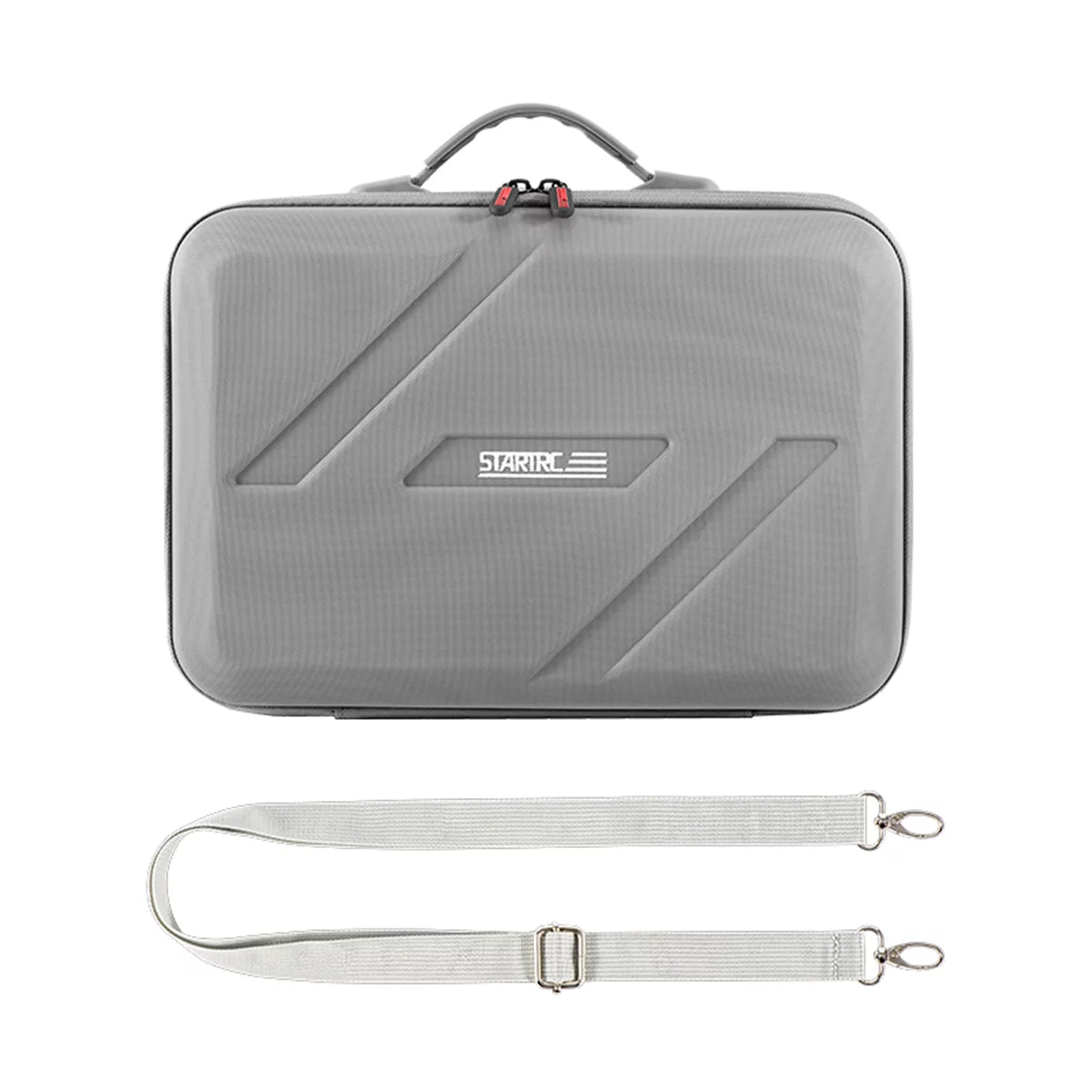 Exterior view of the water-resistant PU leather material for DJI Mini 5 Pro case.