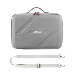Exterior view of the water-resistant PU leather material for DJI Mini 5 Pro case.