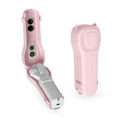 STARTRC pink full-body protective case fitted on Insta360 Luna Ultra camera