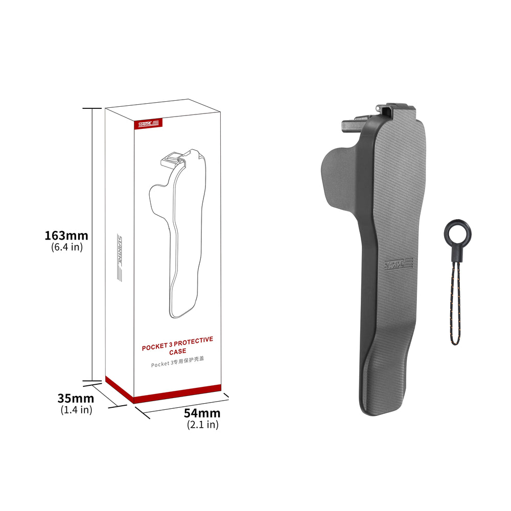 Lightweight cover with handheld lanyard.