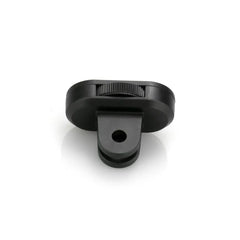 Rear view showing the secure locking mechanism of the camera mount converter.